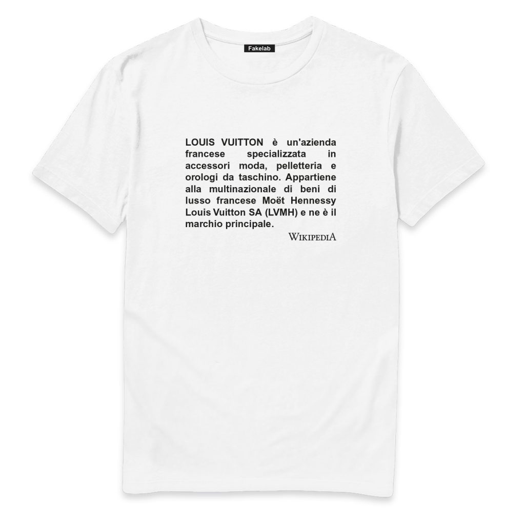 Camiseta Louis Vuitton · Fake Lab • Cardenal Bilbao